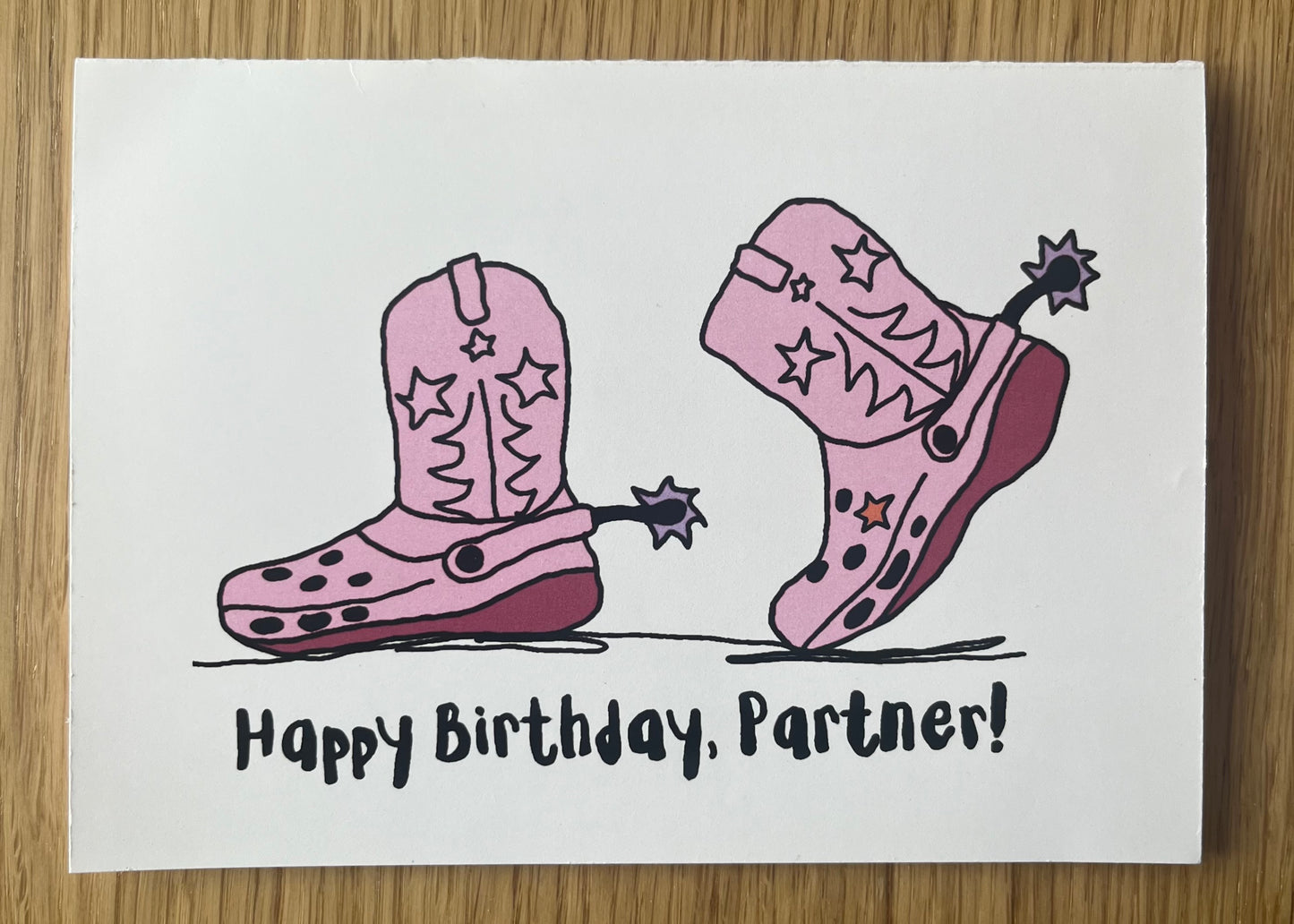 Croc cowboy birthday