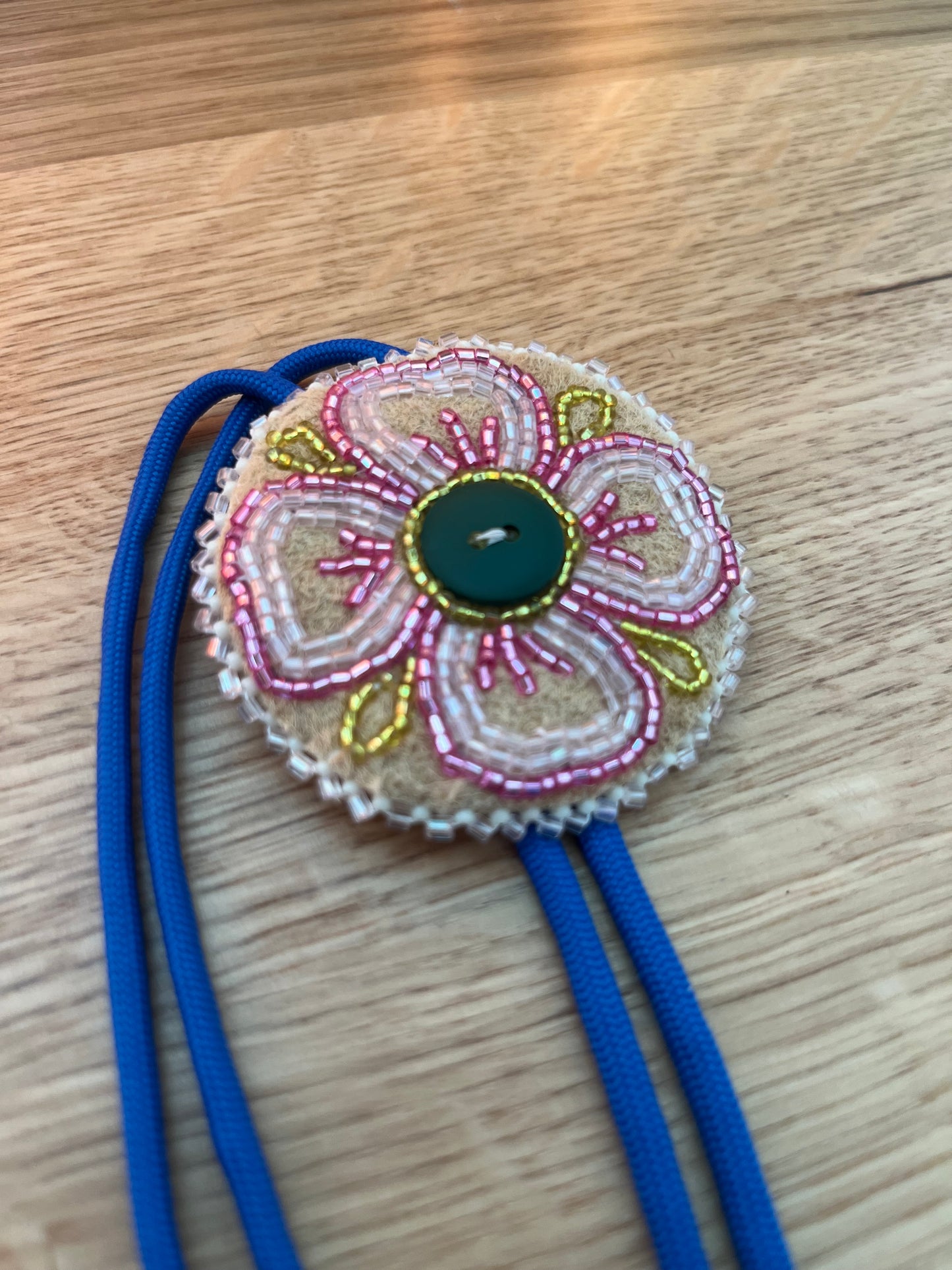 Large Floral Bolo