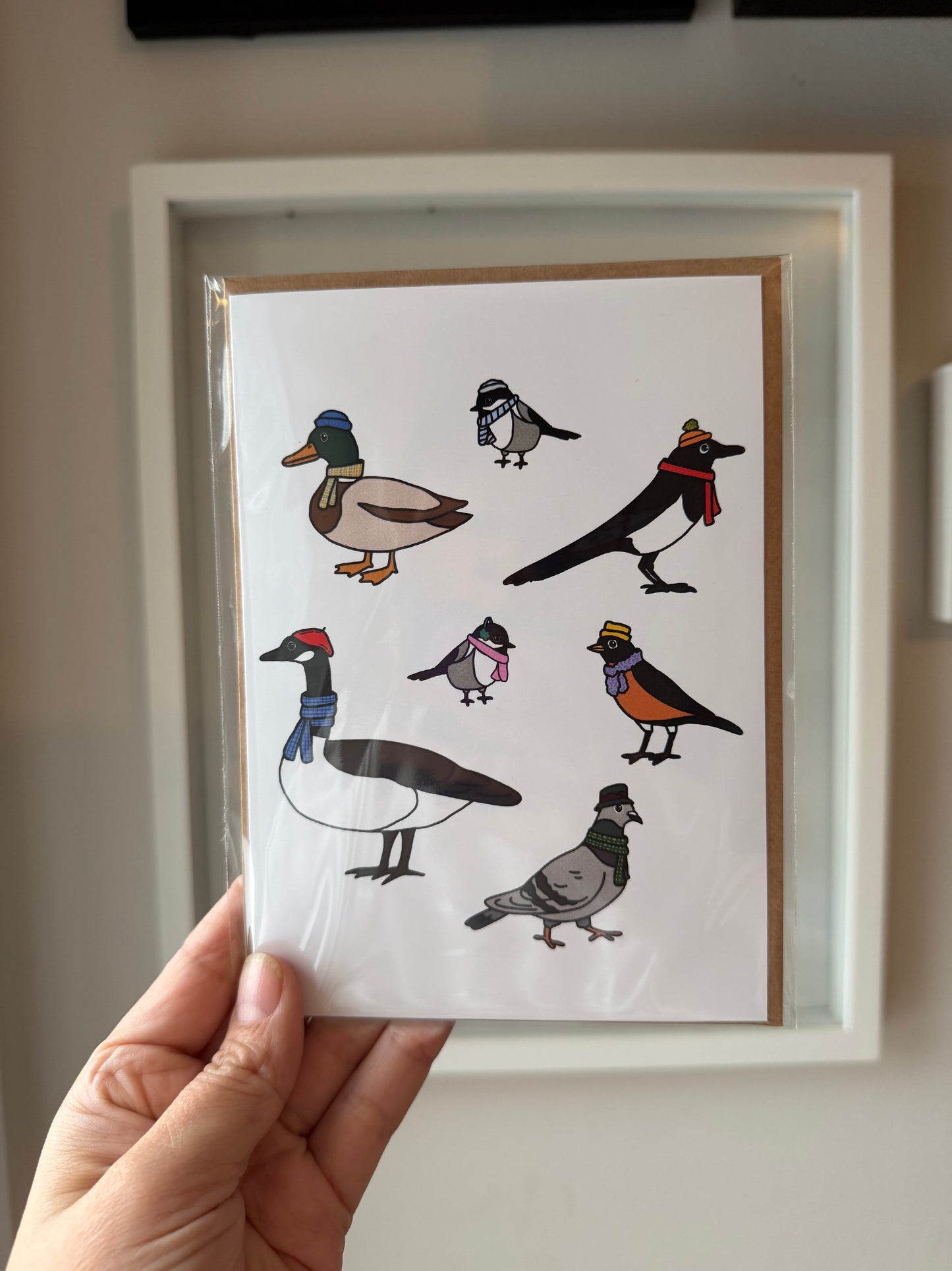 Calgary Birds Bundled Up