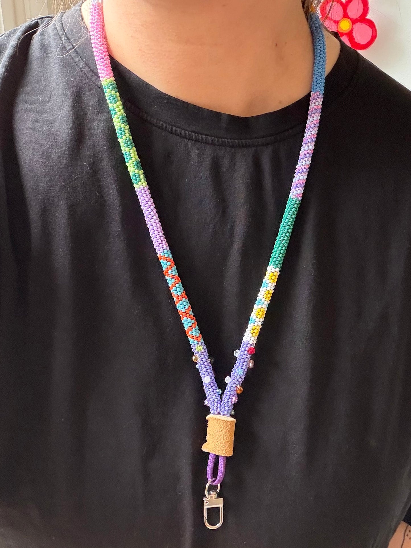 Patchwork Lanyard 1