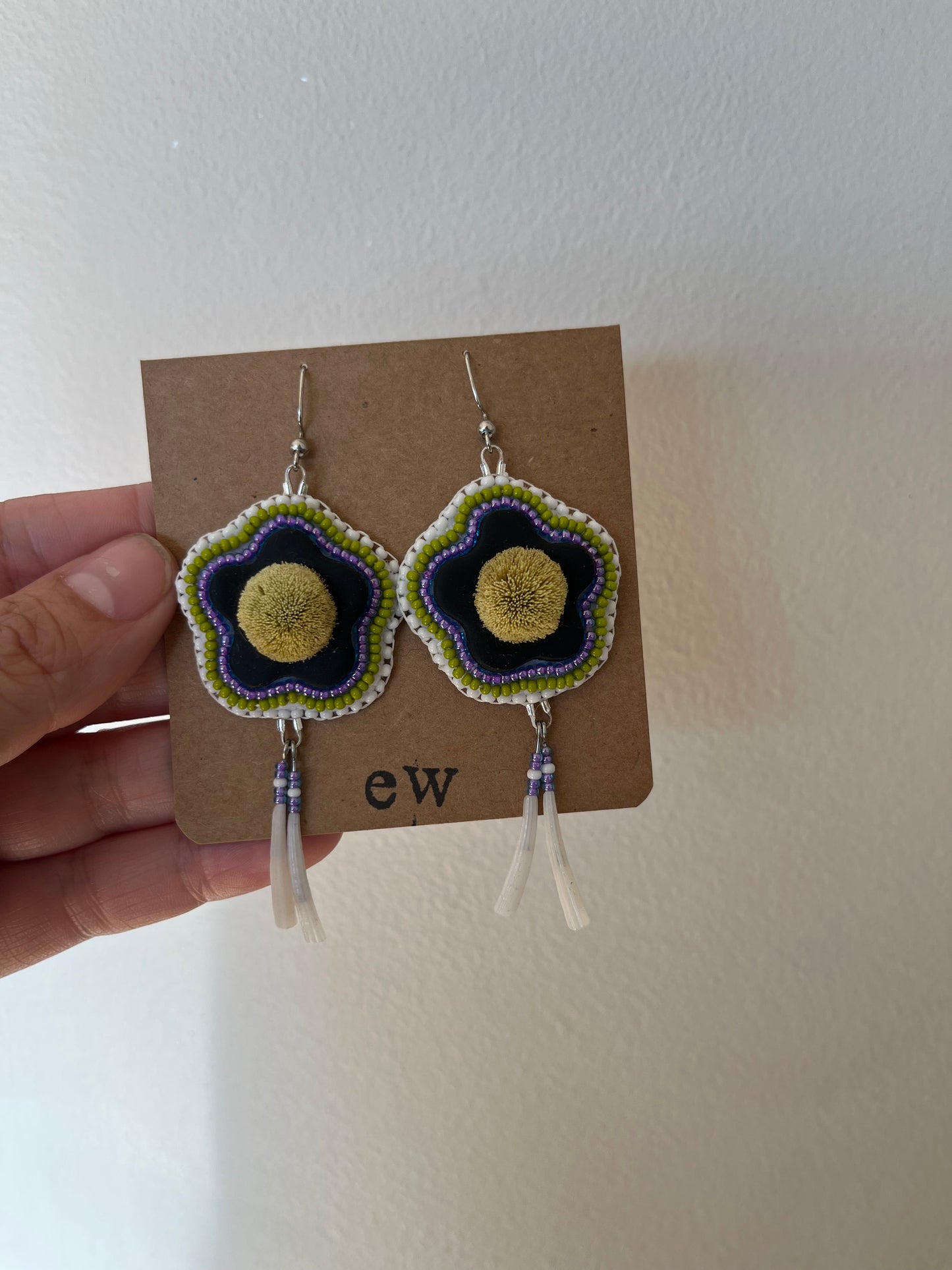 Yellow Caribou Tuft flower