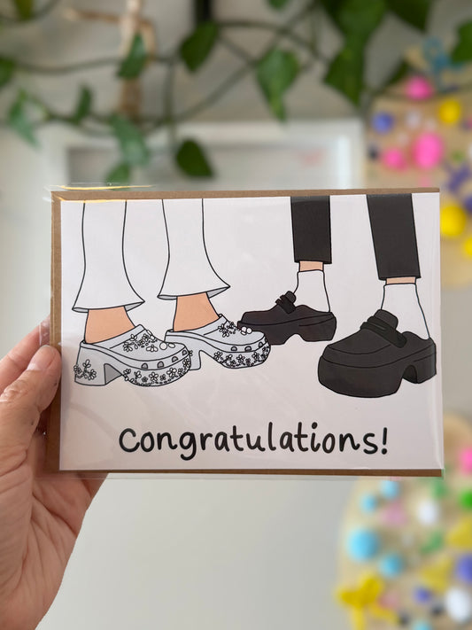 Croc Congratulations