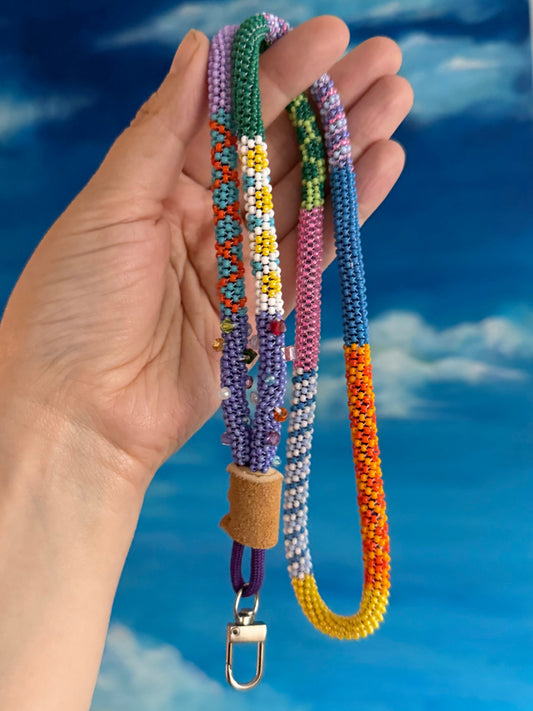 Patchwork Lanyard 1