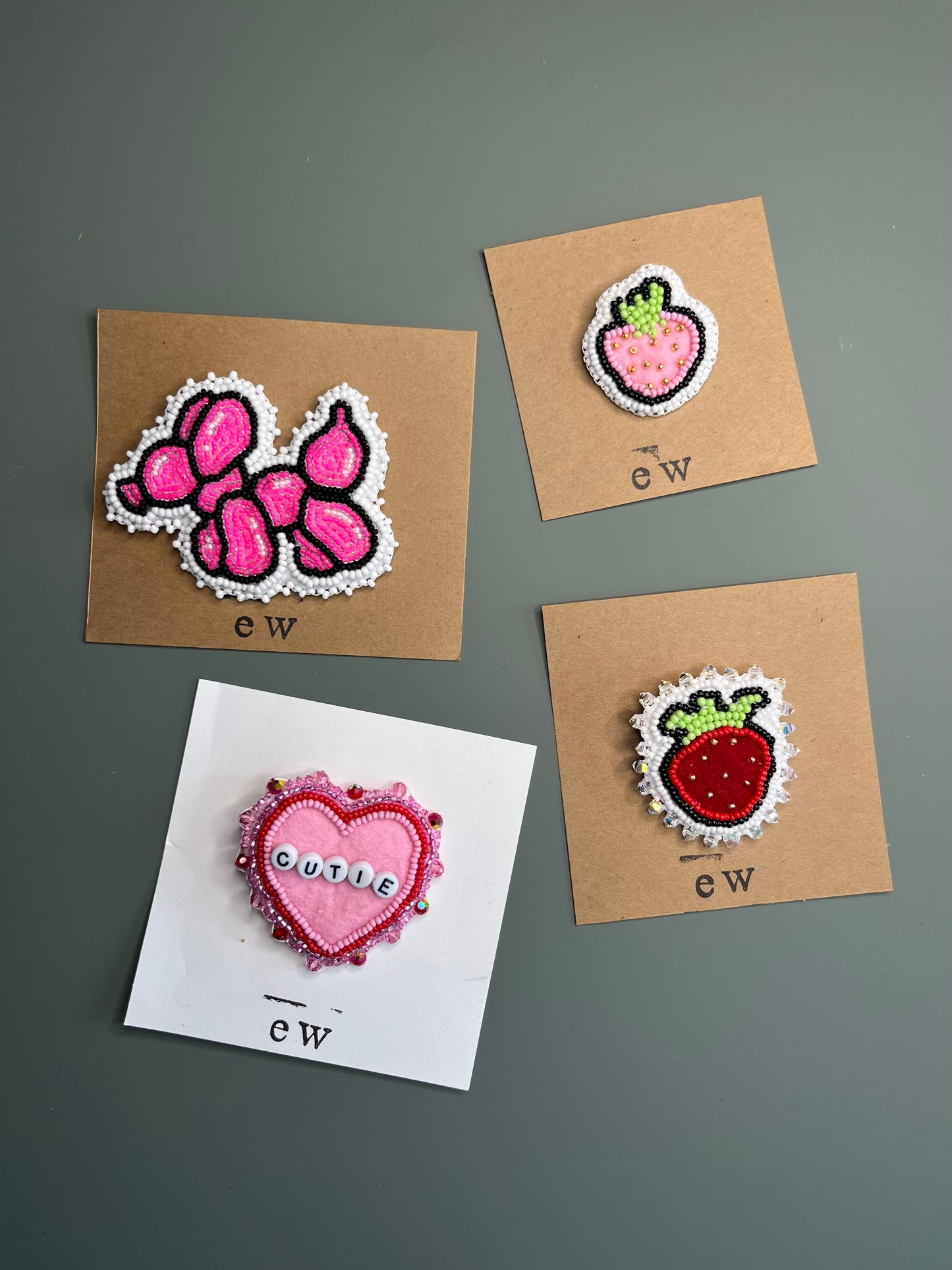 Strawberry pin
