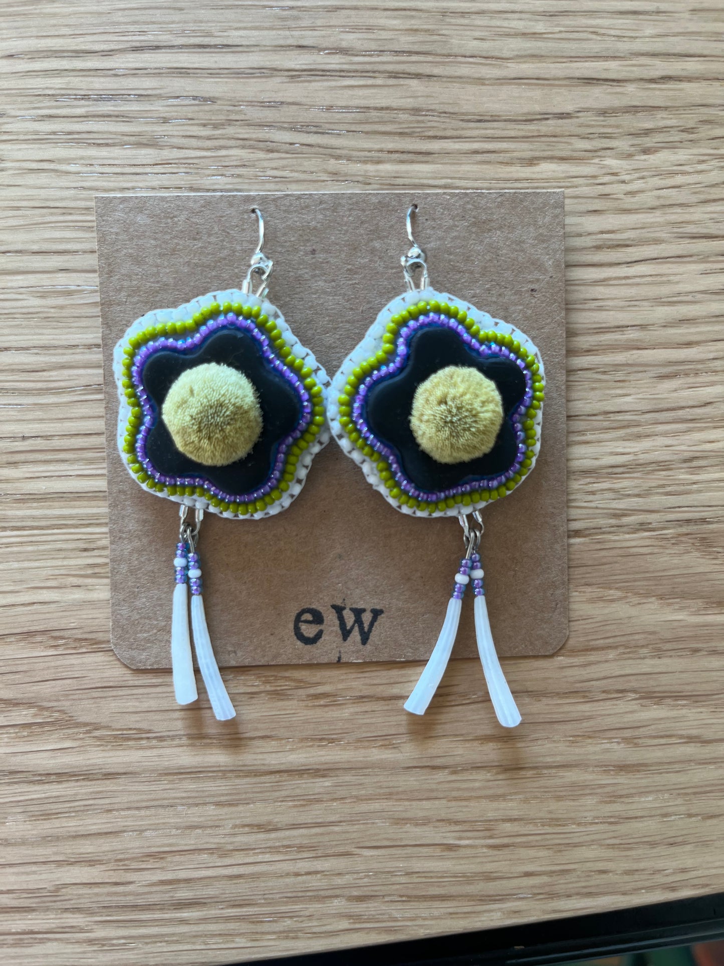 Yellow Caribou Tuft flower