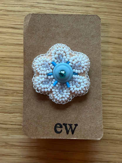 Winter Flower pin