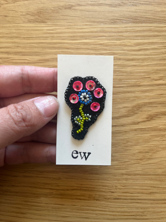 Funky Flower Pin
