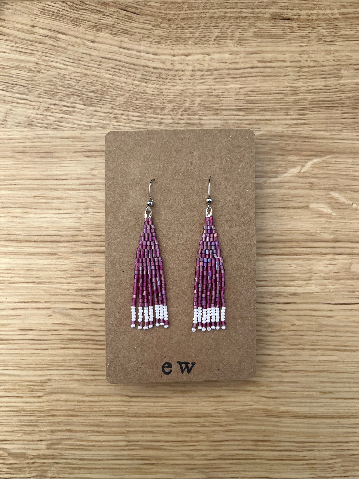2 cut purple Fringe