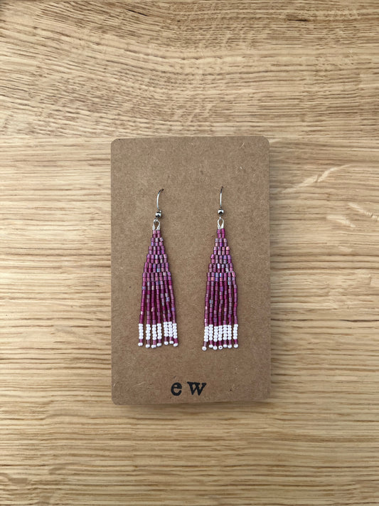 2 cut purple Fringe