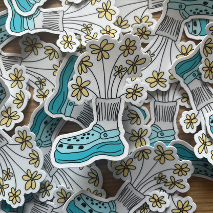 Flower croc