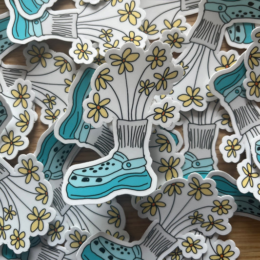Flower croc