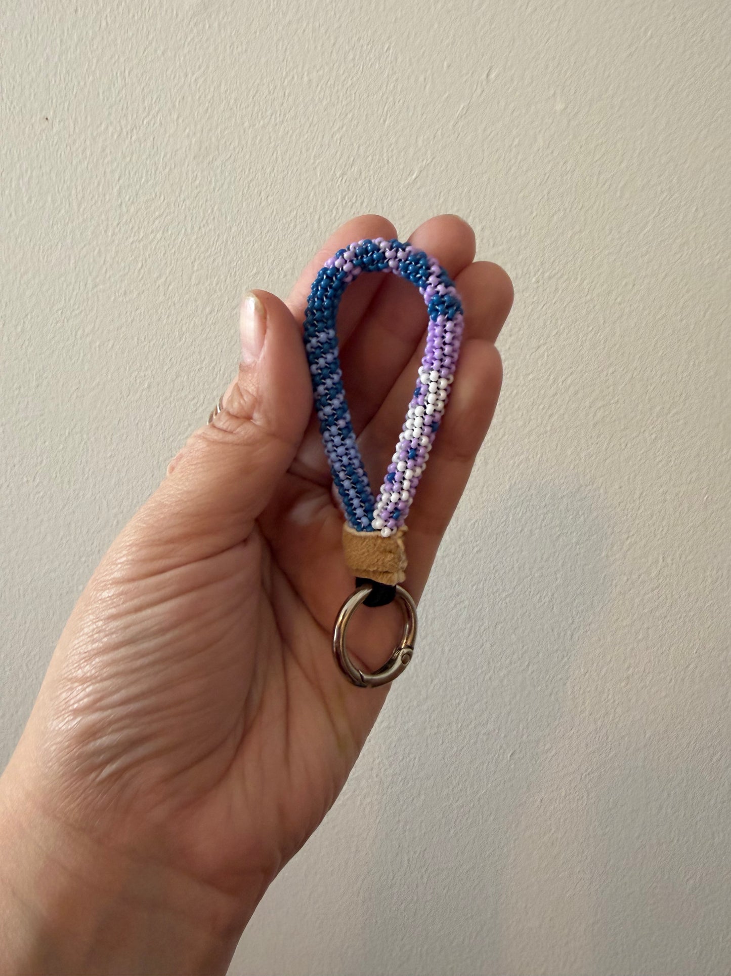 Patchwork keychain