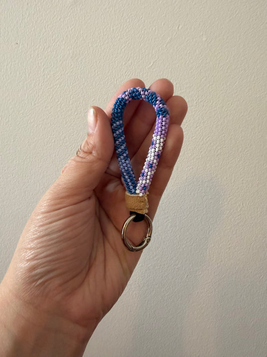 Patchwork keychain